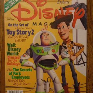 1999/2000 WINTER, DISNEY MAGAZINE, TOY STORY 2 FEATURE...MORE, NEW SEALED!